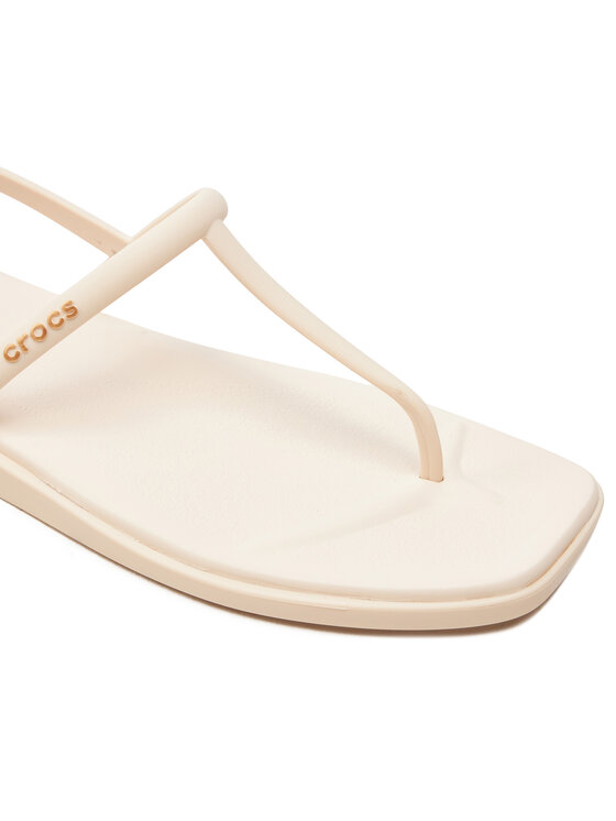 Crocs Crocs Sandały Miami Thong Sandal 209793 Beżowy