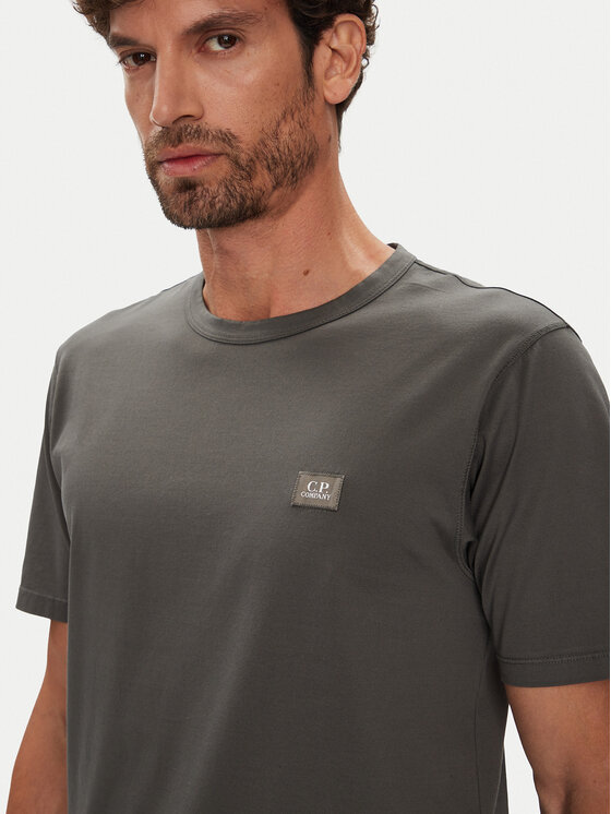 C.P. Company C.P. Company T-Shirt 19CMTS132A006374G Szary Regular Fit