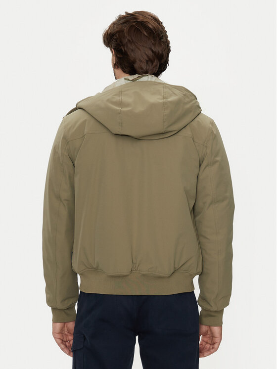 Aeronautica Militare Aeronautica Militare Prijelazna jakna 242AB2182CT3245 Zelena Regular Fit