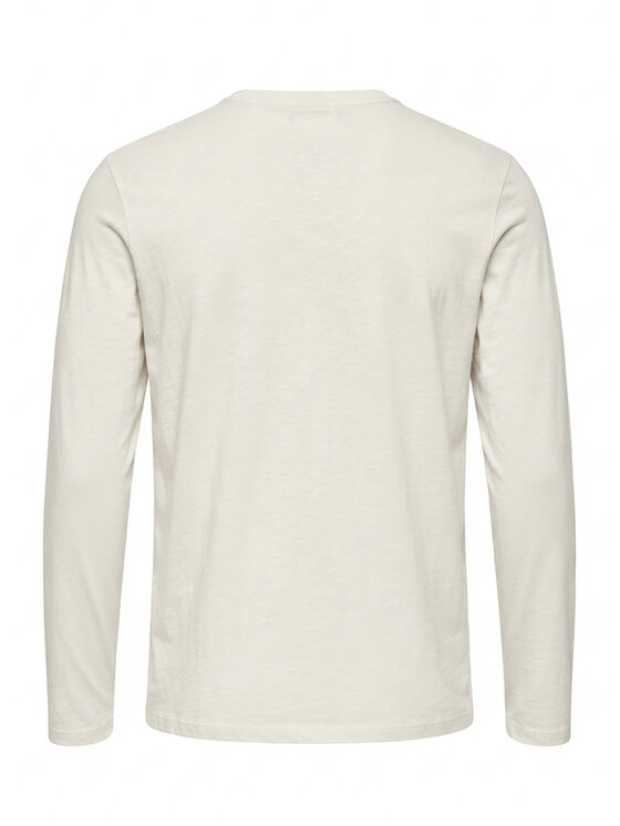 Ombre Ombre S dlouhým rukávem L180 Bílá Regular Fit
