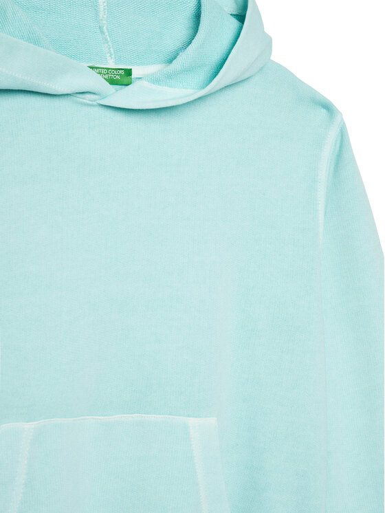 United Colors Of Benetton United Colors Of Benetton Felpa 3WITC204G Blu Relaxed Fit
