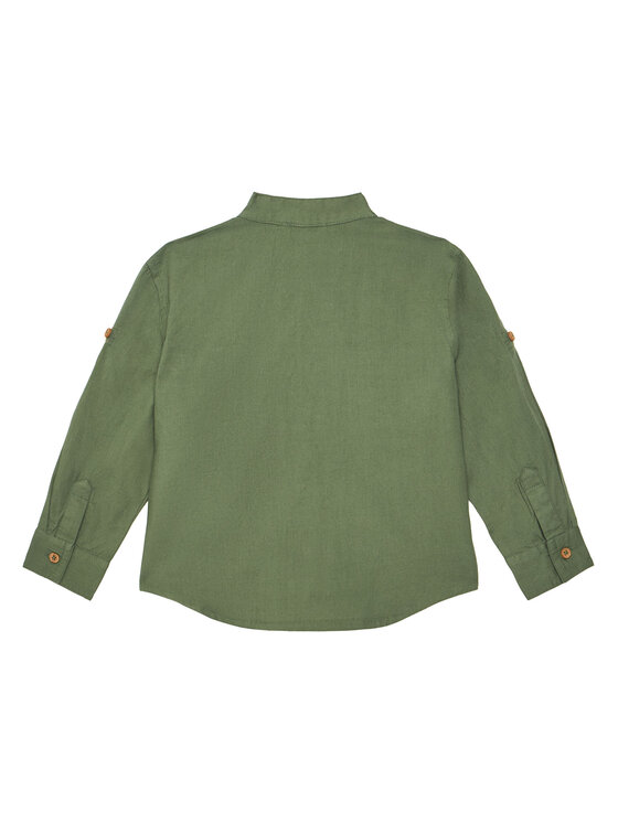 Original Marines Original Marines Koszula DFP2078CM Zielony Regular Fit