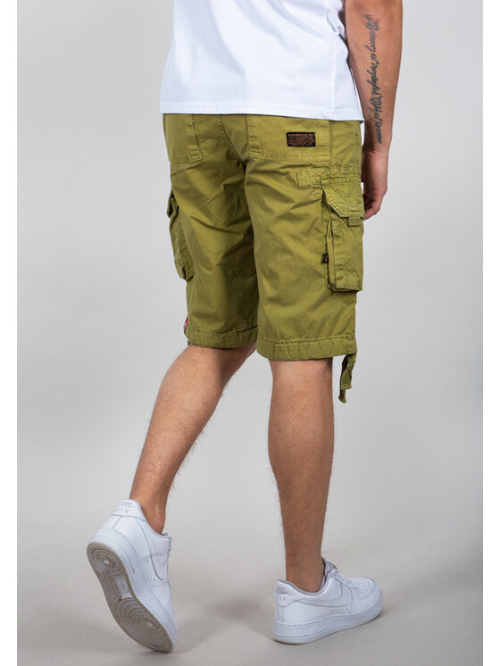 Alpha Industries Alpha Industries Szorty Jet Short Khaki Regular Fit