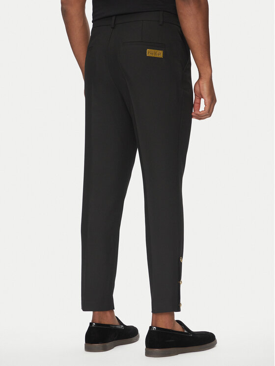 Versace Jeans Couture Versace Jeans Couture Chino-püksid 78GAA115 Must Loose Fit