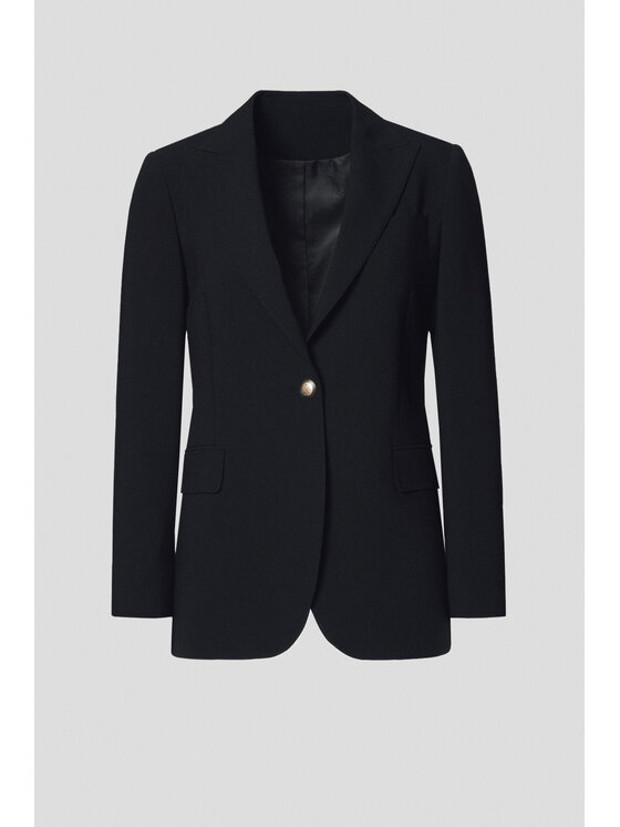 Lancerto Lancerto Marynarka Albana MA073125000006 Czarny Slim Fit