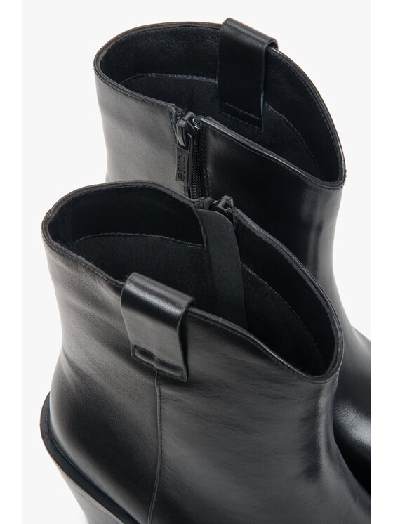 Estro Estro Kovbojská obuv ER00118175 Černá