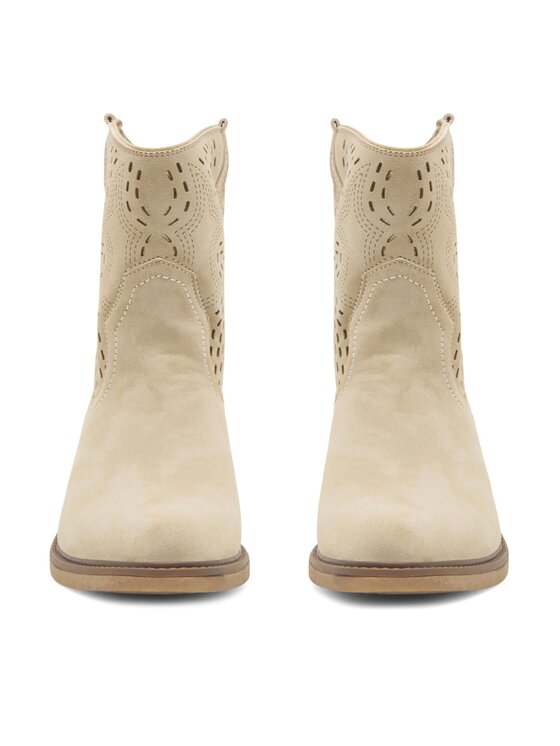 Mustang Mustang Cowboystiefel 1478-506 Beige