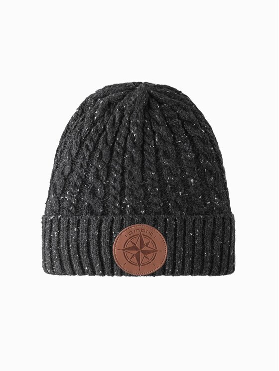 Ombre Ombre Czapka OM-ACWH-0121 Szary
