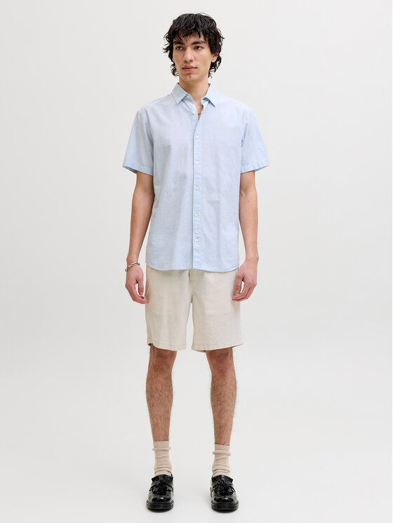 Jack & Jones Jack & Jones Szorty materiałowe Jaiden 12293768 Beżowy Relaxed Fit