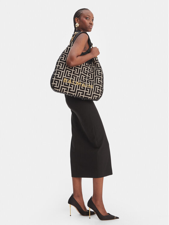 Balmain Balmain Handtasche DN0BT929TJQX Schwarz