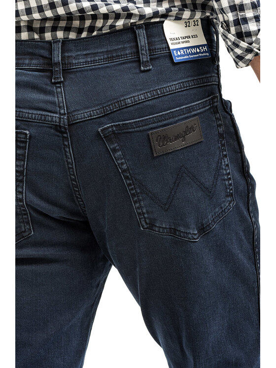 Wrangler Wrangler Jeansy TEXAS TAPER Niebieski Slim Fit