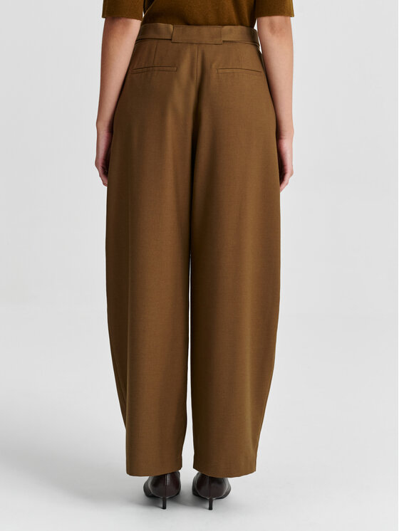 TATUUM TATUUM Spodnie materiałowe ANAISO Khaki Loose Leg