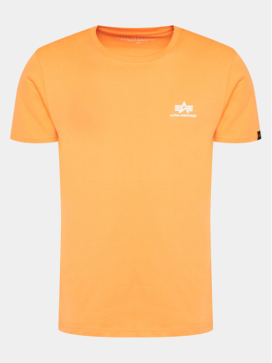 Alpha Industries T-krekls Basic T Small 188505 Oranžs Regular Fit