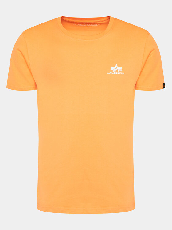 Alpha Industries Alpha Industries Tričko Basic T Small 188505 Oranžová Regular Fit