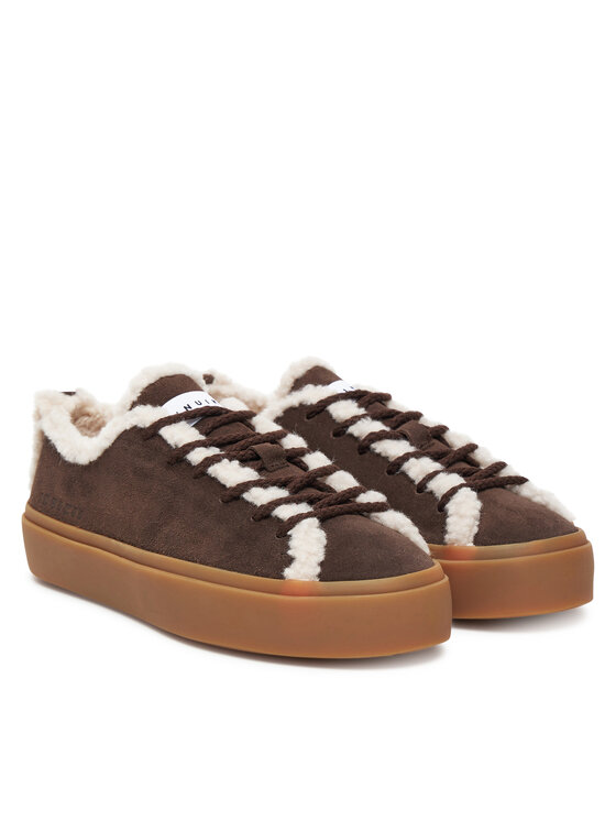 Inuikii Inuikii Superge Shearling Low 1001.001.0242 Rjava