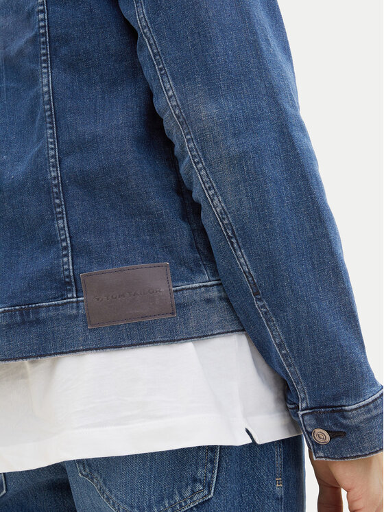 Tom Tailor Tom Tailor Geacă de blugi 1040165 Bleumarin Regular Fit