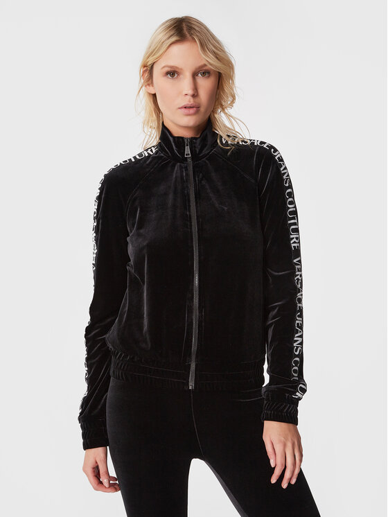 Versace Jeans Couture Суитшърт 73HAI315 Черен Regular Fit