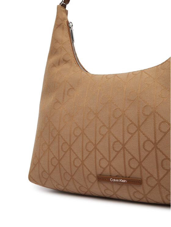 Calvin Klein Calvin Klein Geantă Emblem Jacquard LV04F3635G Maro