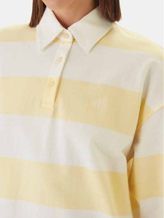 Calvin Klein Jeans Calvin Klein Jeans Vsakodnevna obleka LV047F214G Pisana Loose Fit