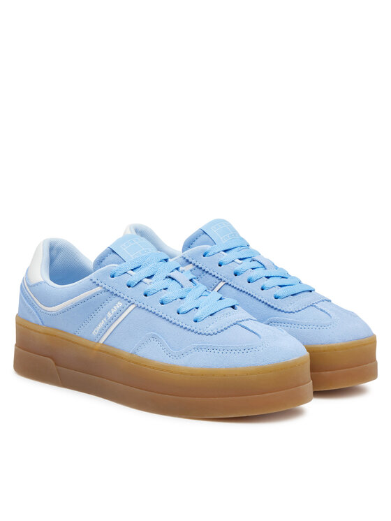 Tommy Jeans Tommy Jeans Laisvalaikio batai The Greenwich Flatform 2b EN0EN02734 Mėlyna