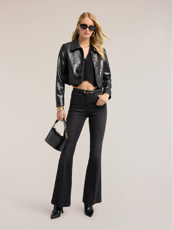Motivi Motivi Jeans P406Q004761N033 Nero Flare Fit