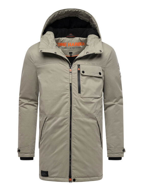 Stone Harbour Stone Harbour Kurtka zimowa Fintaan Szary Regular Fit