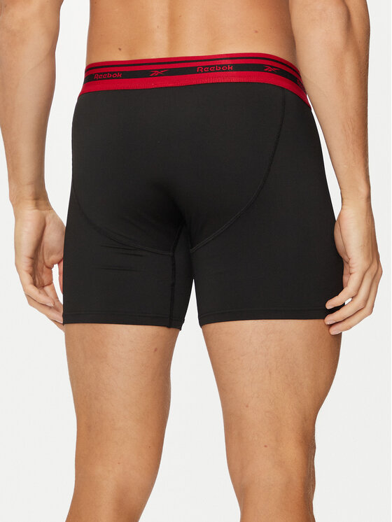 Reebok Reebok Комплект 3 чифта боксерки DARIAN - AW24 (3-pack) Черен