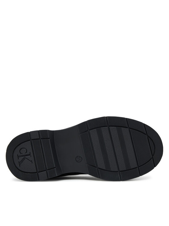 Calvin Klein Calvin Klein Оксфорди Low Cut Lace-Up Shoe V3X4-83182-1453 S Чорний