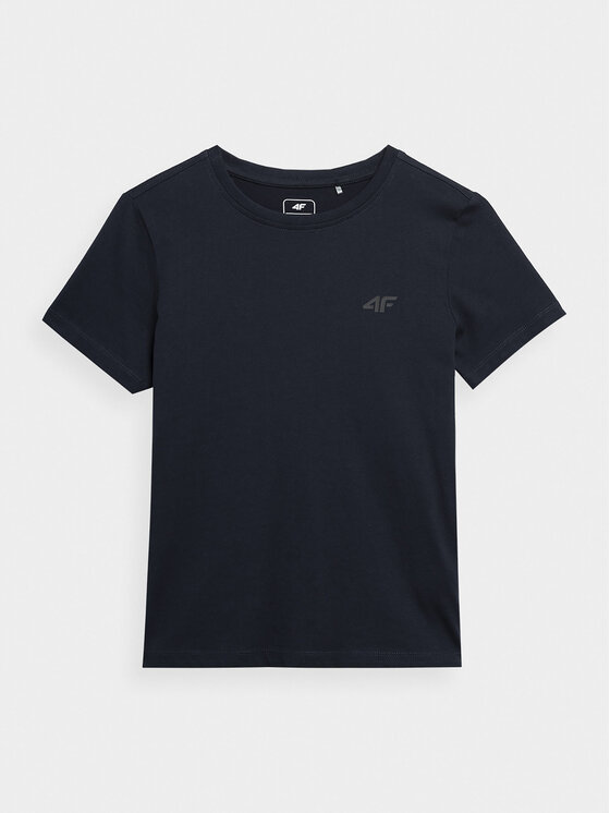 4F 4F Футболка 4FJSS23TTSHM291 Cиній Regular Fit