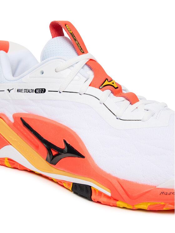 Mizuno Mizuno Tenisice za dvoranski nogomet Wave Stealth Neo 2 X1GA2400 Narančasta