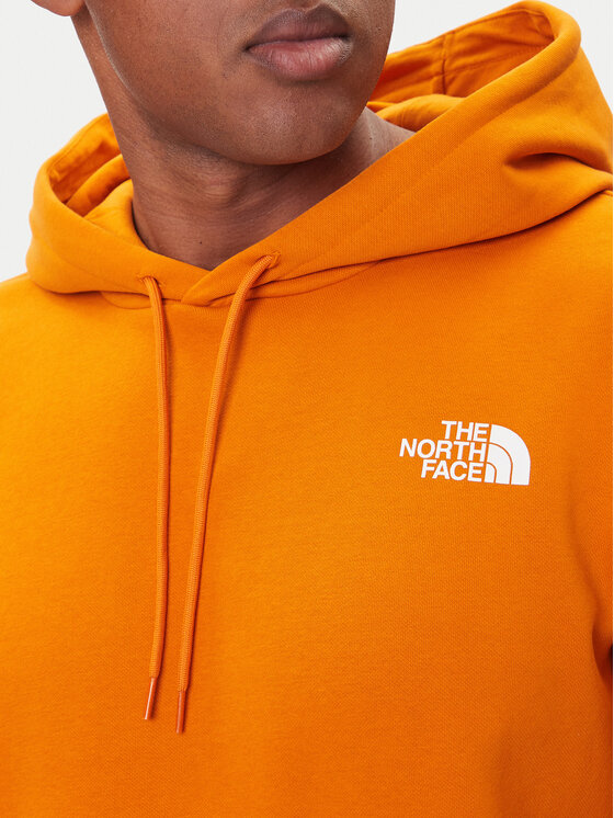 The North Face The North Face Sweatshirt Simple Dome NF0A89FC Orange Regular Fit