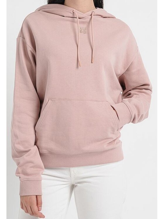 HUGO HUGO Bluza 50522423 683 Różowy Regular Fit