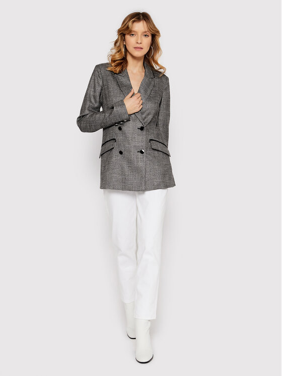 Guess Blazer W2RN11 WED90 Argento Slim Fit • Modivo.it