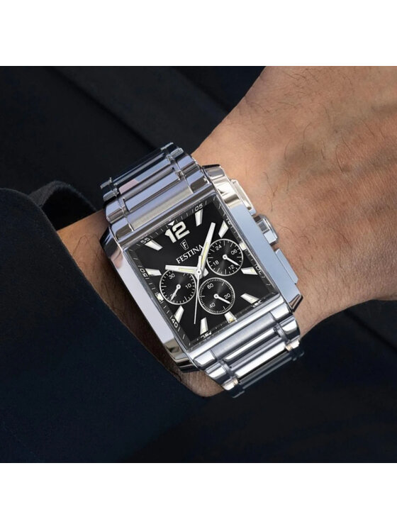 Festina Festina Zegarek 20635/4 Srebrny