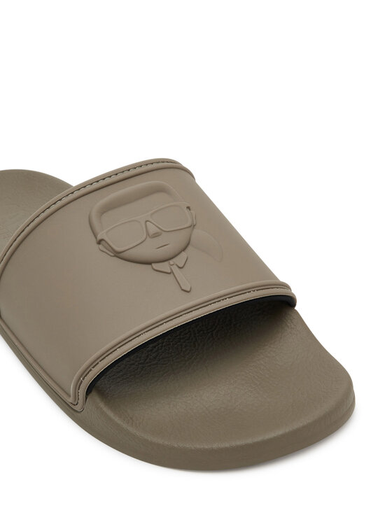 KARL LAGERFELD KARL LAGERFELD Şlapi KL70009A Gri