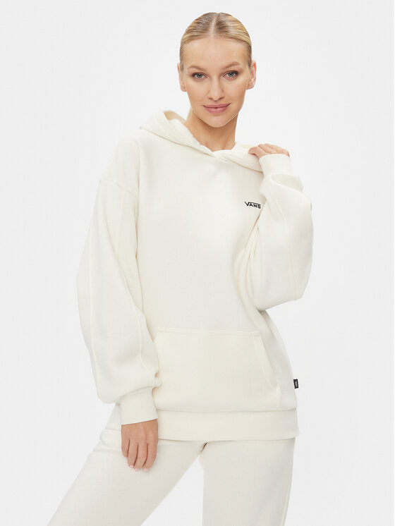 Vans Mikina Comfycush Ls Hoodie VN0A7RMIFS81 Écru Regular Fit