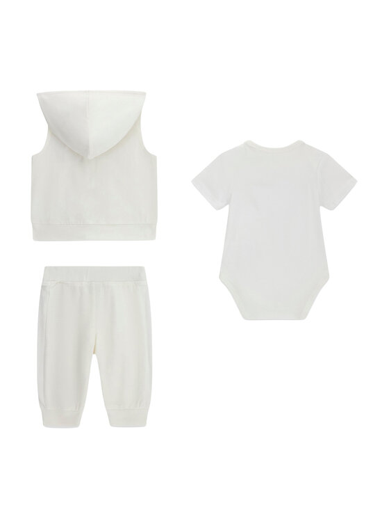 Guess Guess Kinderset H6GW04 K6YW1 Écru Regular Fit