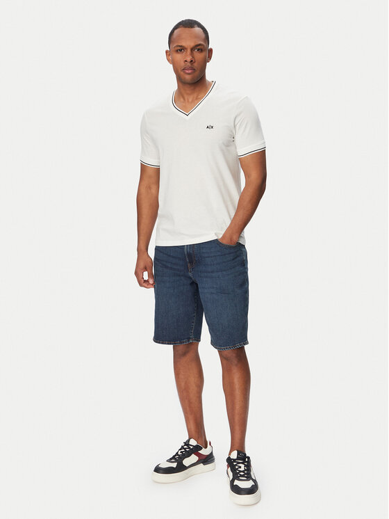 Armani Exchange Armani Exchange Farmer rövidnadrág XM000073 AF24463 MB001 Sötétkék Comfort Fit