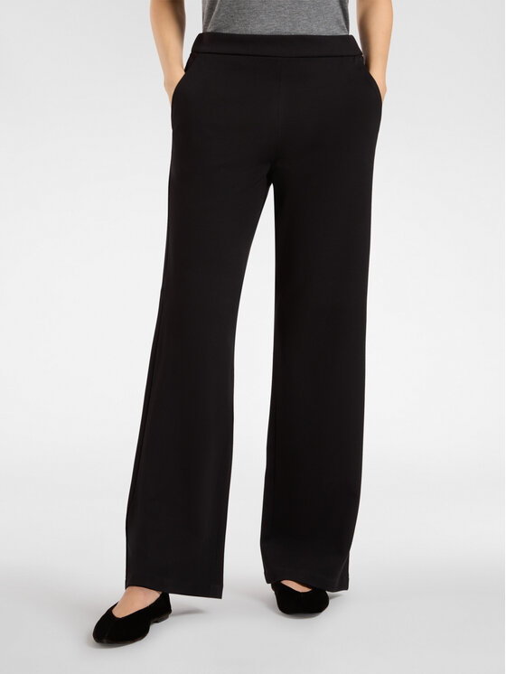 Elena Mirò Elena Mirò Pantaloni di tessuto P062Z000139N033 Nero Regular Fit