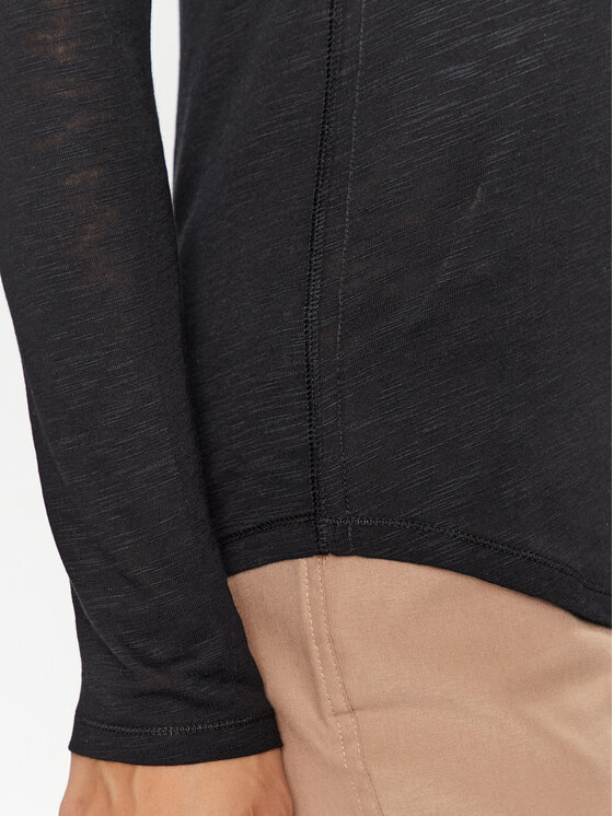 Sisley Sisley Blúz 3FD4L119S Fekete Regular Fit