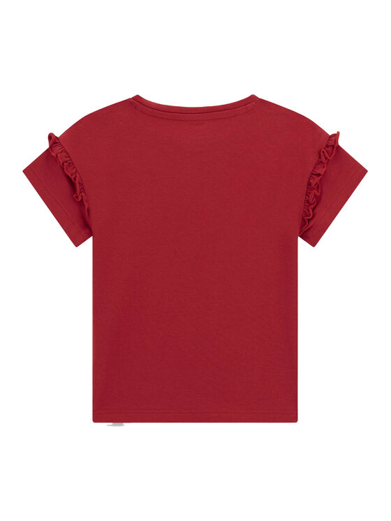 Guess Guess Póló K6RI04 K6YW4 Piros Regular Fit