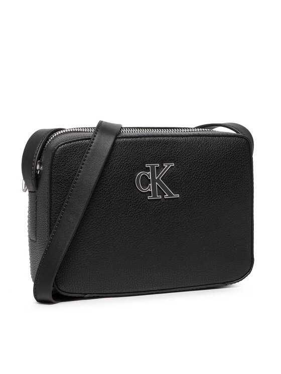 Calvin Klein Torebka Minimal Monogram Camera Bag K60K609290 Czarny