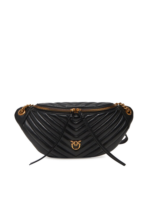 Borsetă PINKO Love Classic Bum Maxi PE 25 PLTT 105311 A0GK Negru