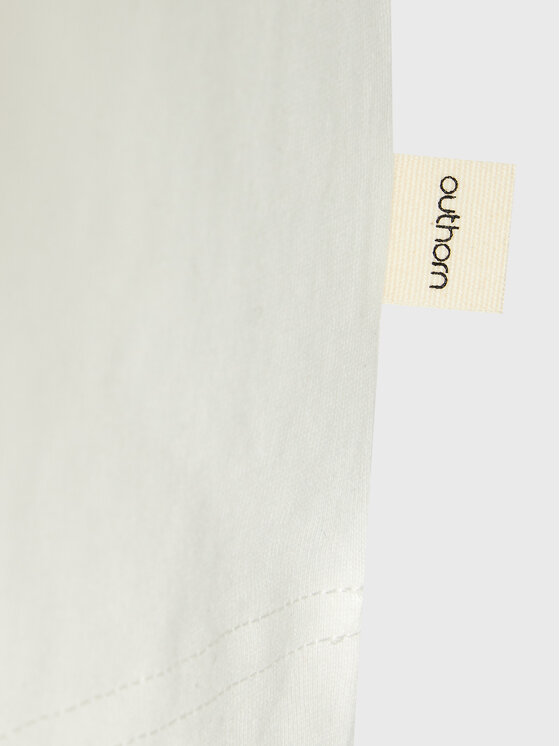 Outhorn Outhorn T-shirt OTHAW23TTSHF0838 Bijela Regular Fit