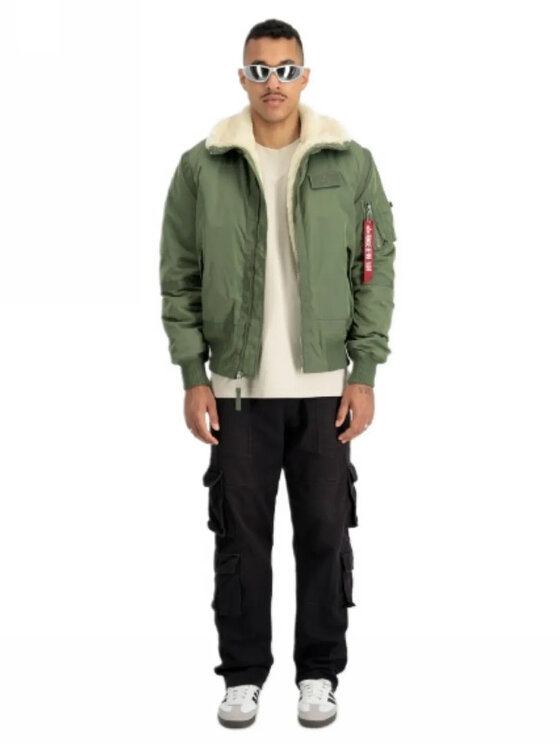 Alpha Industries Alpha Industries Kurtka zimowa AI.198122-01-S Zielony Vintage Fit