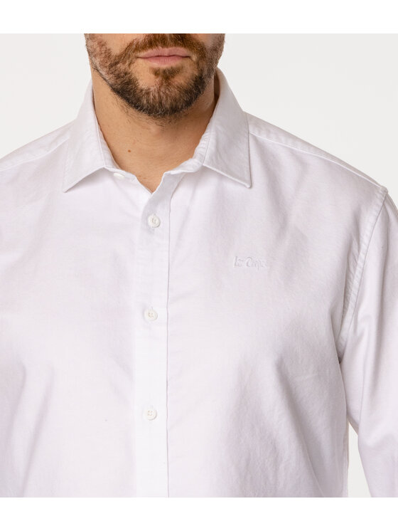 Lee Cooper Lee Cooper Koszula LIAM Biały Slim Fit