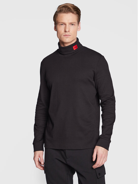 Hugo Golf Derollo224 50479373 Črna Slim Fit