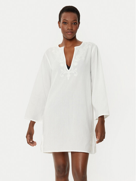 LAUREN RALPH LAUREN LAUREN RALPH LAUREN Tunika 20412087 Fehér Regular Fit