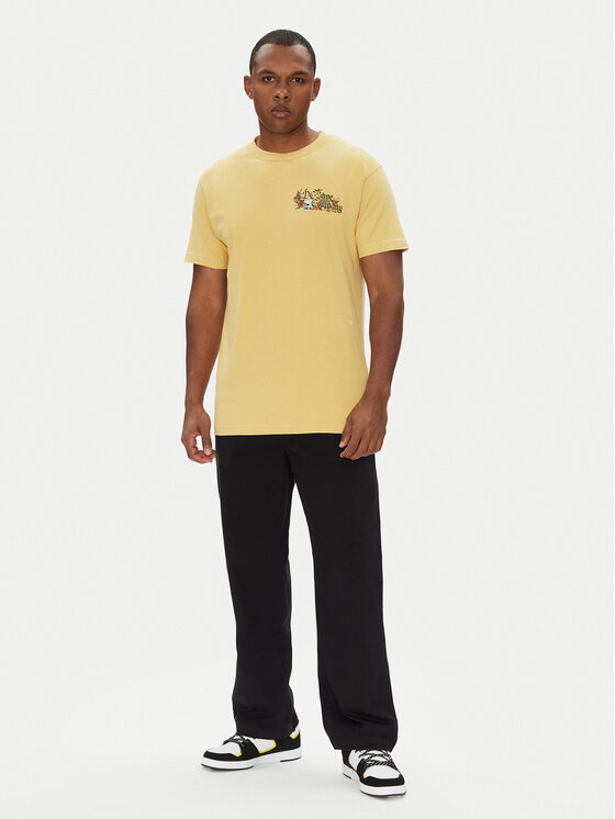 DC DC Chinosy Worker Baggy ADYNP03097 Czarny Baggy Fit