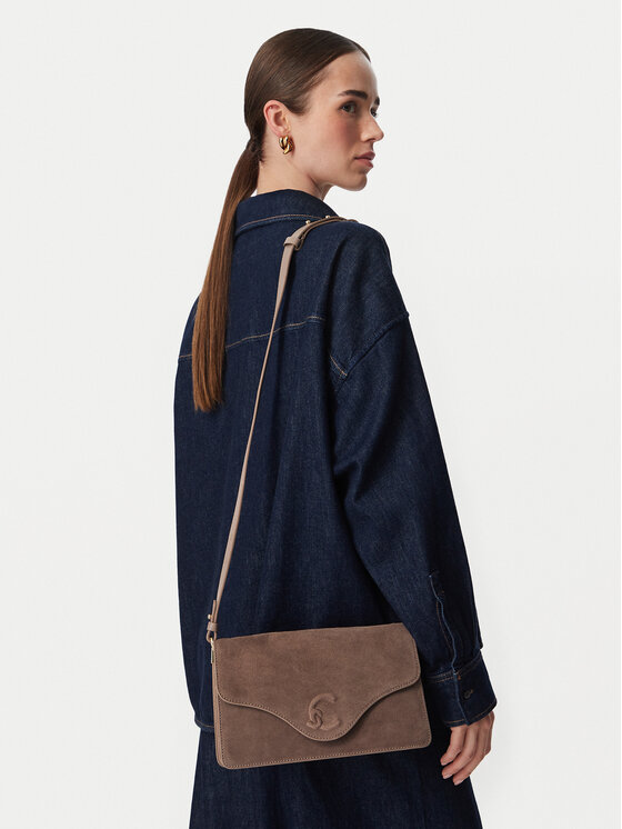 Coccinelle Дамска чанта VJG Coccinelle C-Me Soft. SU.BI E1 VJF 12 02 01 Тъмнобежов